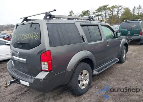 2008 Nissan Pathfinder S из США, поврежденный, VIN 5N1AR18B08C616339